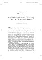Career Development and Counseling: A Social Cognitive Framework