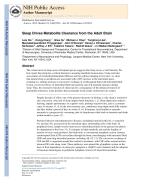 Sleep Drives Metabolite Clearance from the Adult Brain