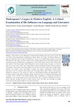 Shakespeare’s Legacy in Modern English: A Critical Examination of His Influence on Language and Literature